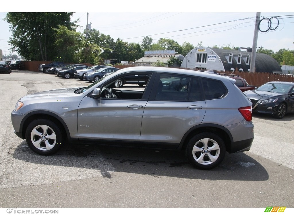 2012 X3 xDrive 28i - Mineral Silver Metallic / Black photo #8