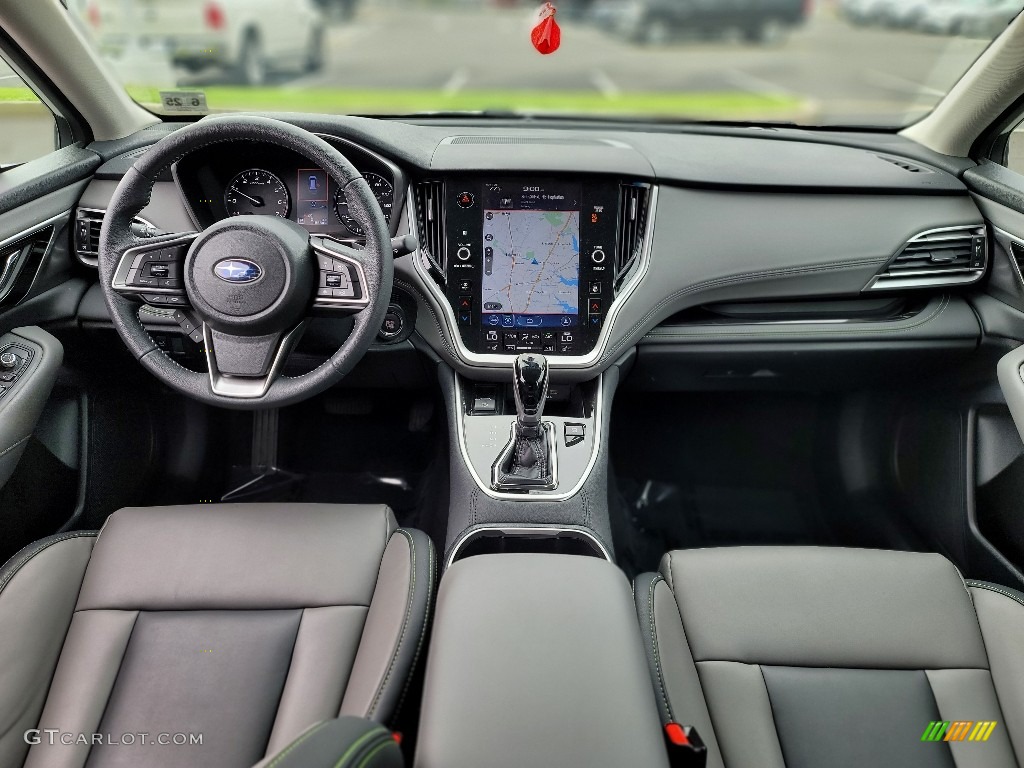 Gray StarTex Interior 2020 Subaru Outback Onyx Edition XT Photo #142458485