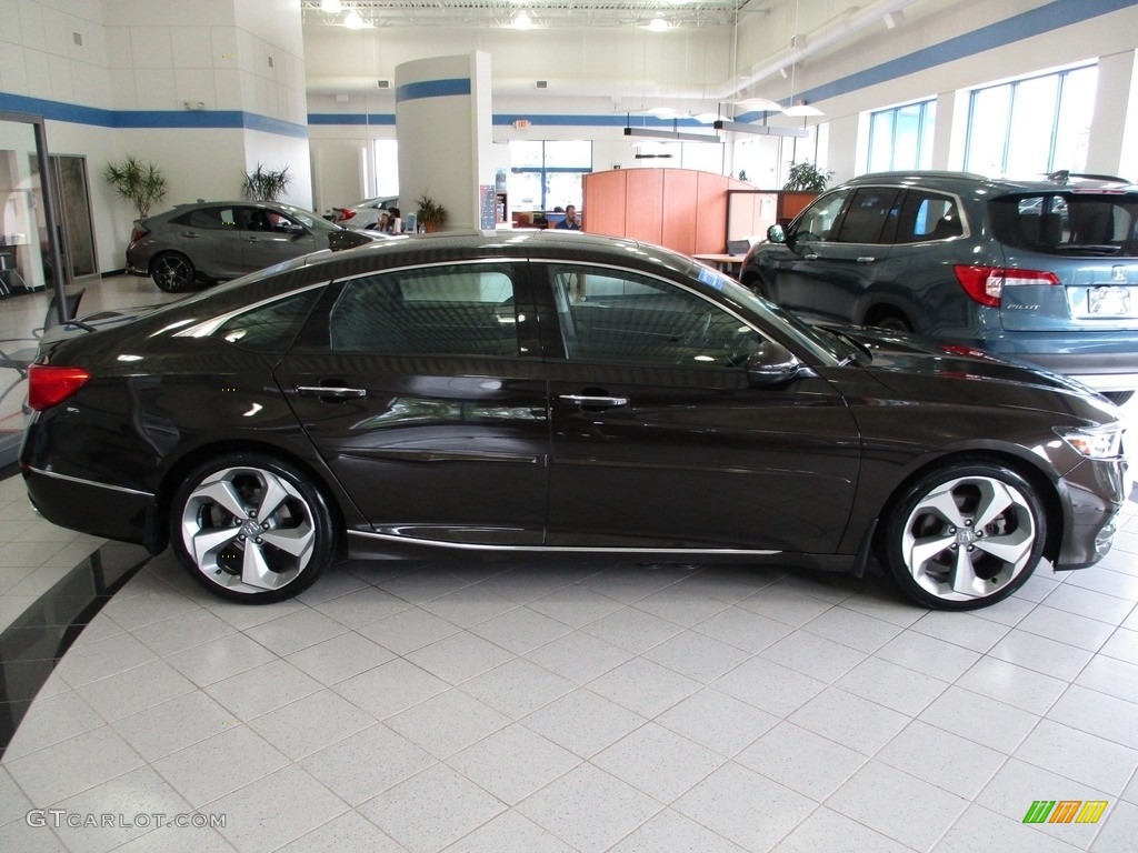 2018 Accord Touring Sedan - Kona Coffee Metallic / Black photo #4
