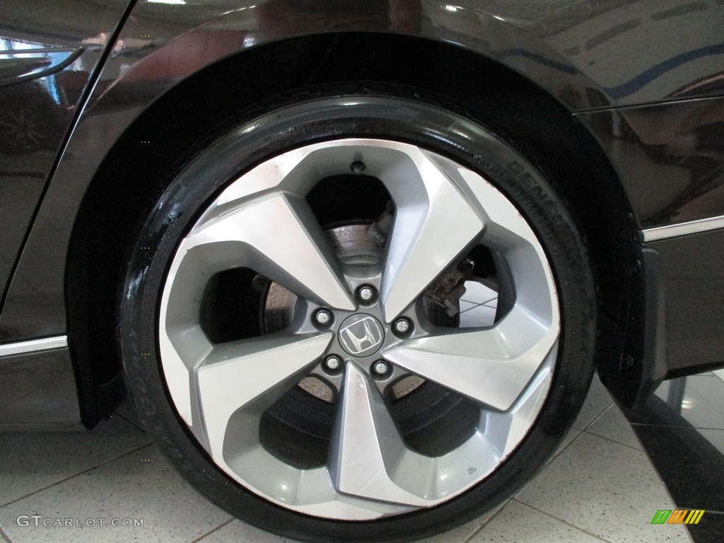 2018 Accord Touring Sedan - Kona Coffee Metallic / Black photo #9