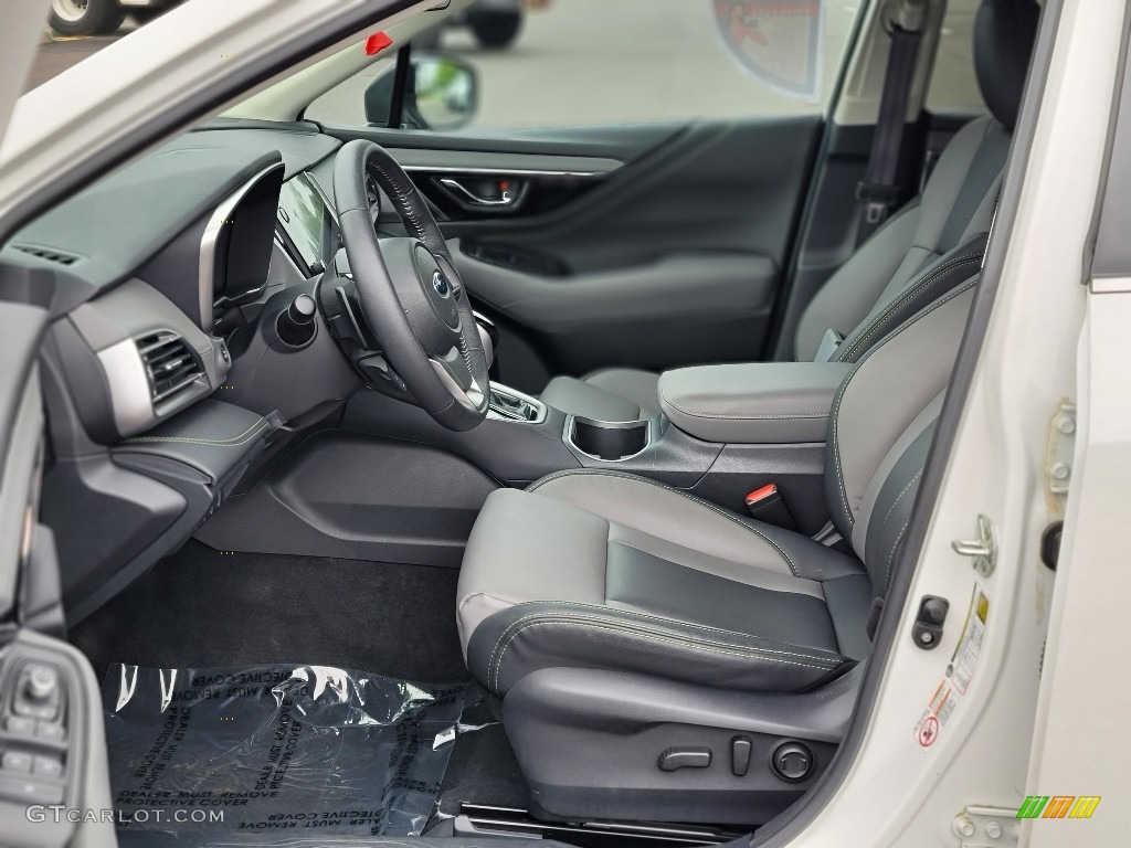 Gray StarTex Interior 2020 Subaru Outback Onyx Edition XT Photo #142459229