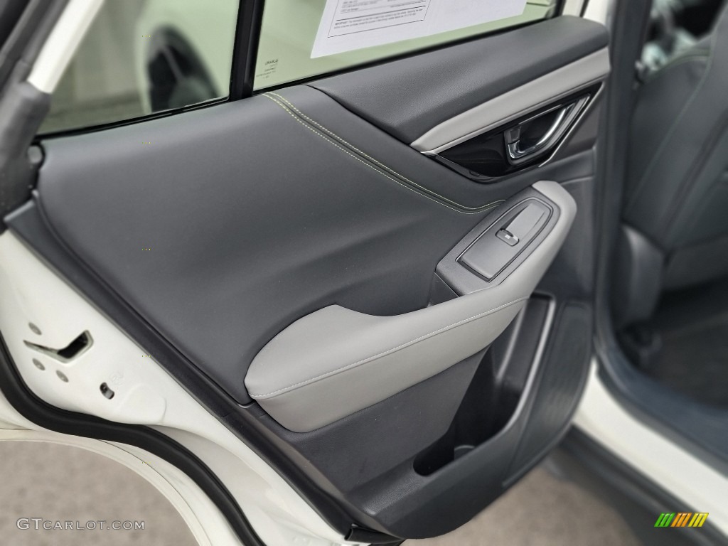 2020 Subaru Outback Onyx Edition XT Gray StarTex Door Panel Photo #142459271