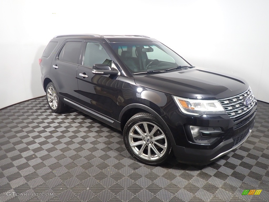 2016 Explorer Limited 4WD - Shadow Black / Ebony Black photo #4