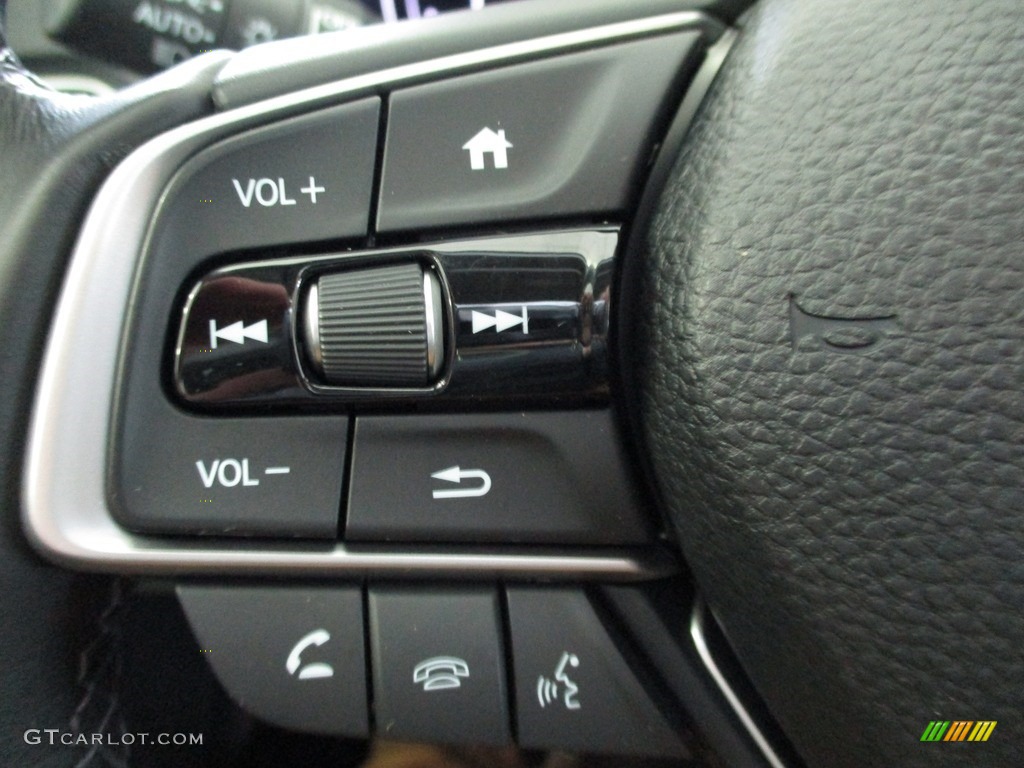2018 Accord Touring Sedan - Kona Coffee Metallic / Black photo #28