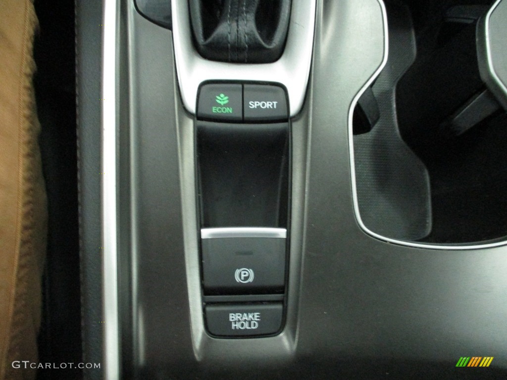 2018 Accord Touring Sedan - Kona Coffee Metallic / Black photo #37