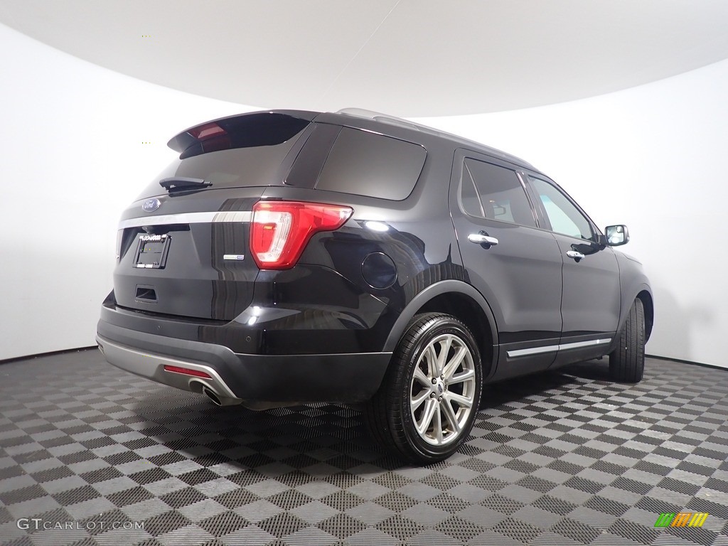 2016 Explorer Limited 4WD - Shadow Black / Ebony Black photo #18