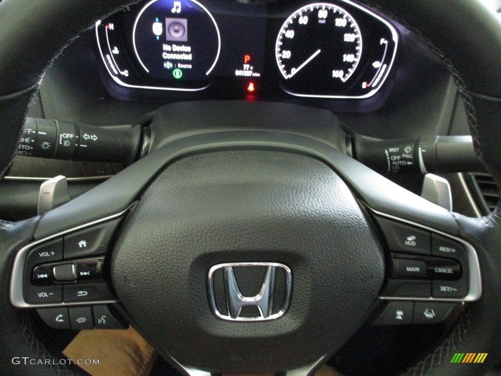 2018 Accord Touring Sedan - Kona Coffee Metallic / Black photo #40