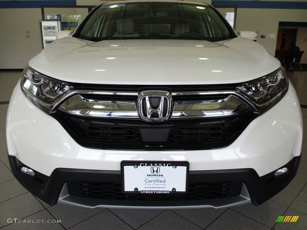 2018 CR-V EX-L AWD - White Diamond Pearl / Gray photo #2
