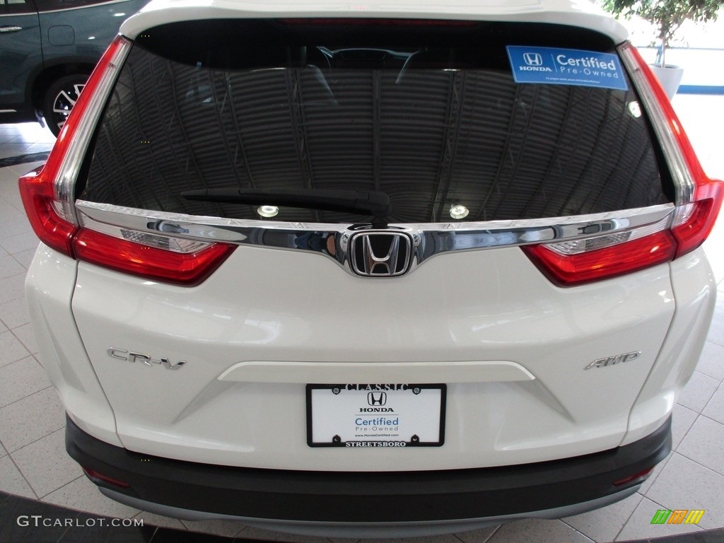 2018 CR-V EX-L AWD - White Diamond Pearl / Gray photo #7