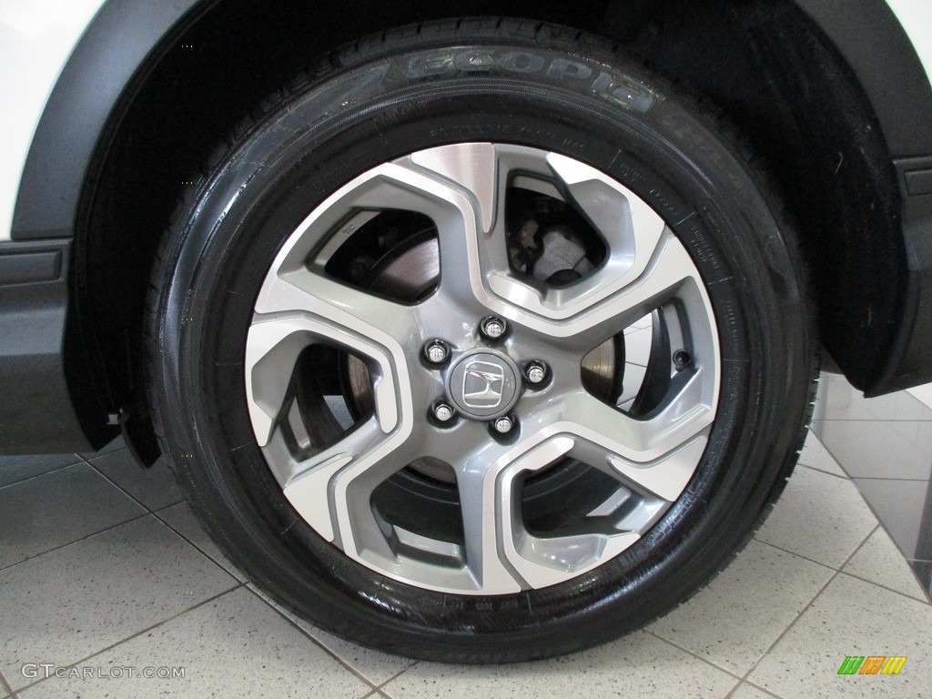 2018 CR-V EX-L AWD - White Diamond Pearl / Gray photo #9