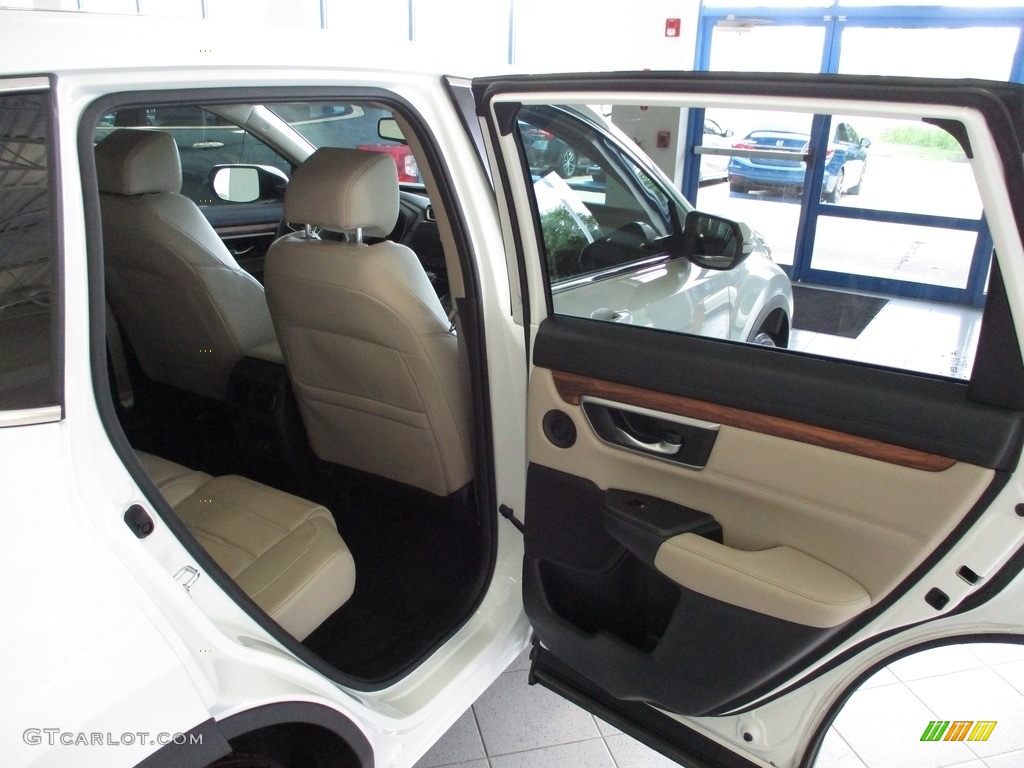 2018 CR-V EX-L AWD - White Diamond Pearl / Gray photo #16