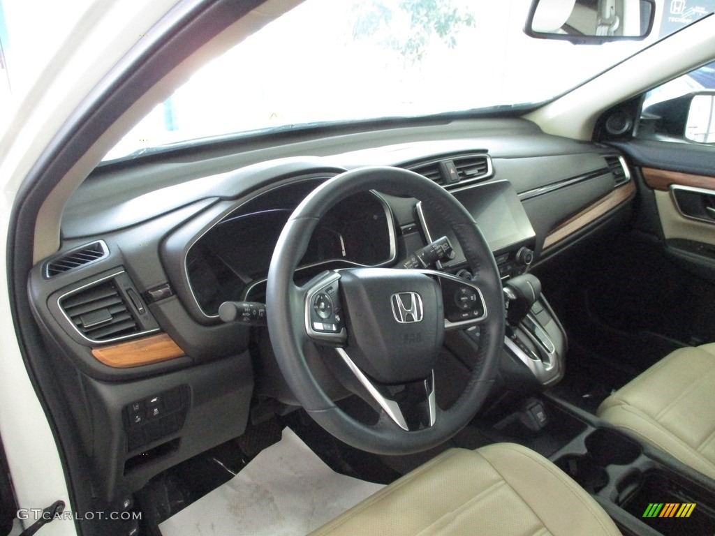 2018 CR-V EX-L AWD - White Diamond Pearl / Gray photo #23