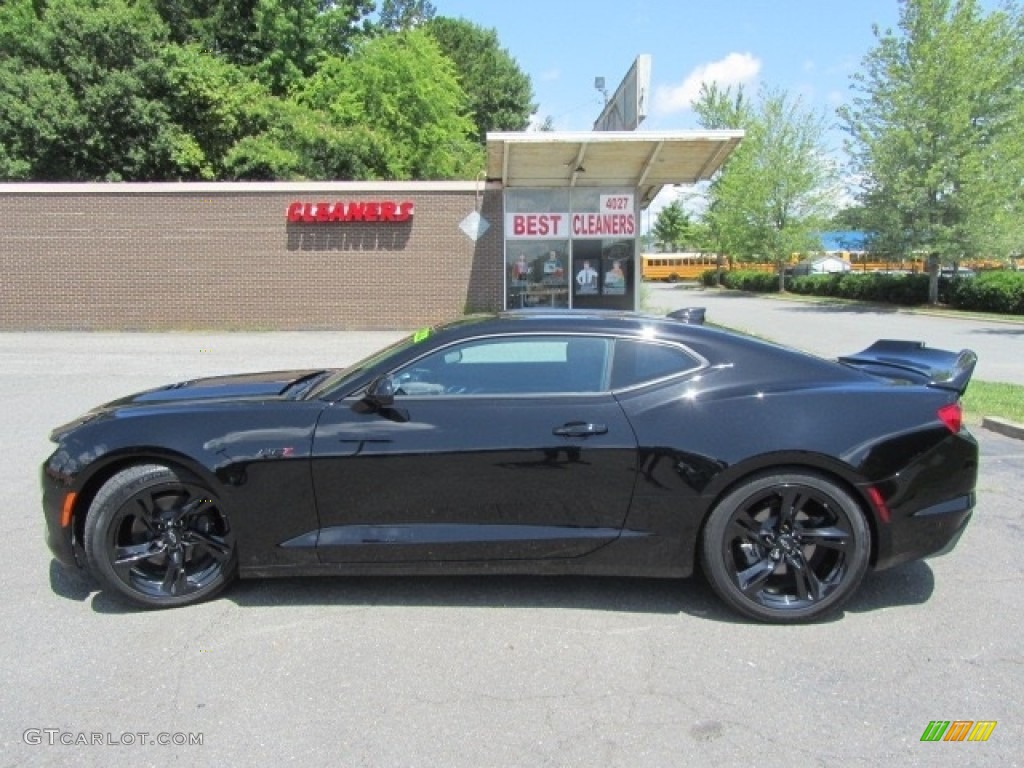 Black 2021 Chevrolet Camaro LT1 Coupe Exterior Photo #142461242