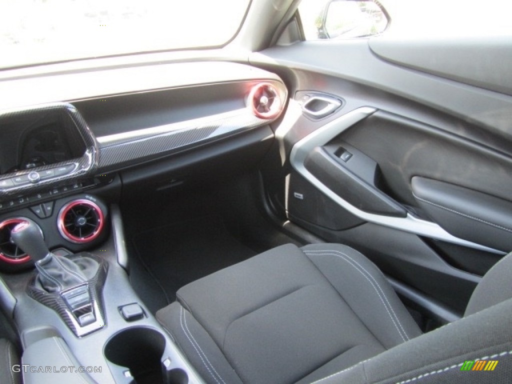 Jet Black Interior 2021 Chevrolet Camaro LT1 Coupe Photo #142461329