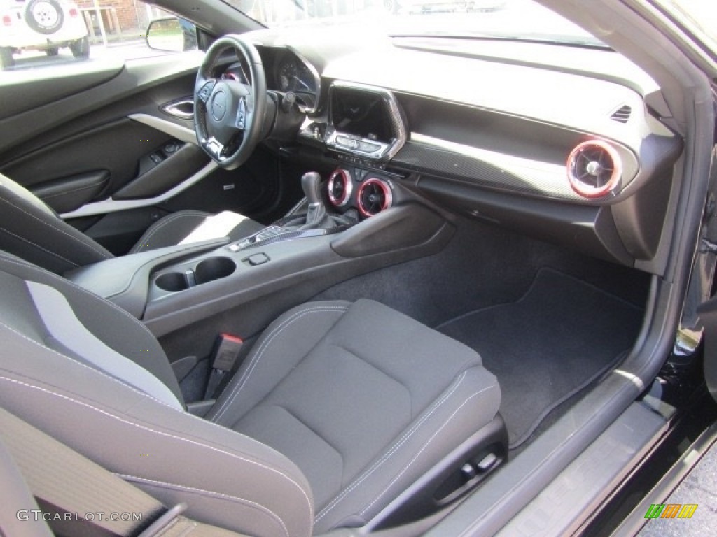 2021 Chevrolet Camaro LT1 Coupe Jet Black Dashboard Photo #142461416