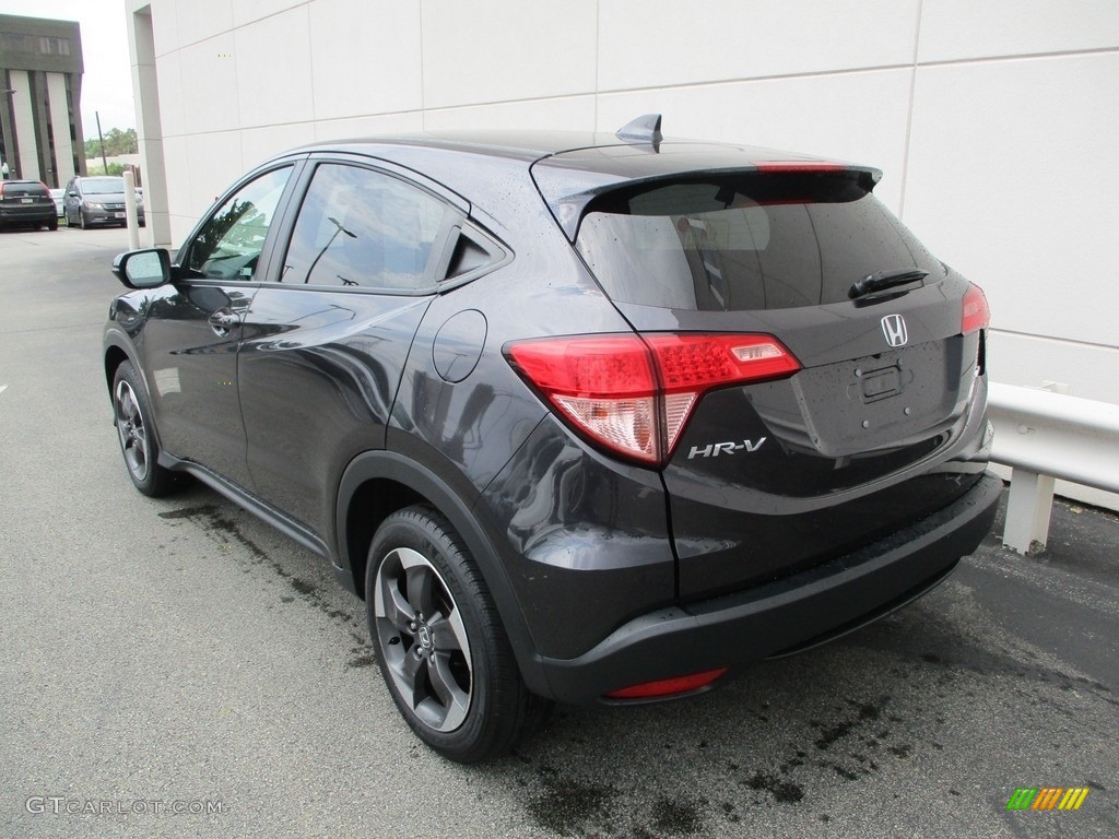 2018 HR-V EX AWD - Mulberry Metallic / Black photo #3
