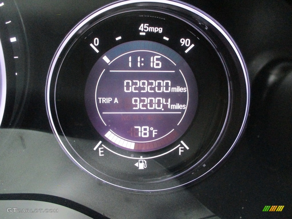 2018 HR-V EX AWD - Mulberry Metallic / Black photo #20