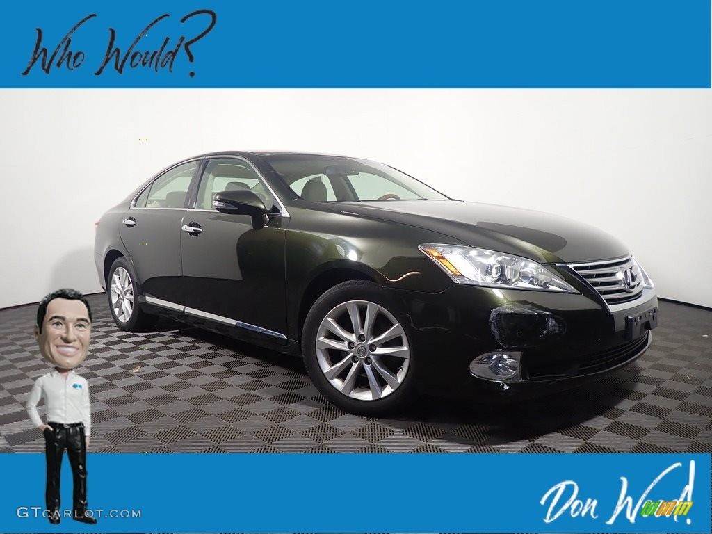 2010 ES 350 - Peridot Green Mica / Parchment photo #1