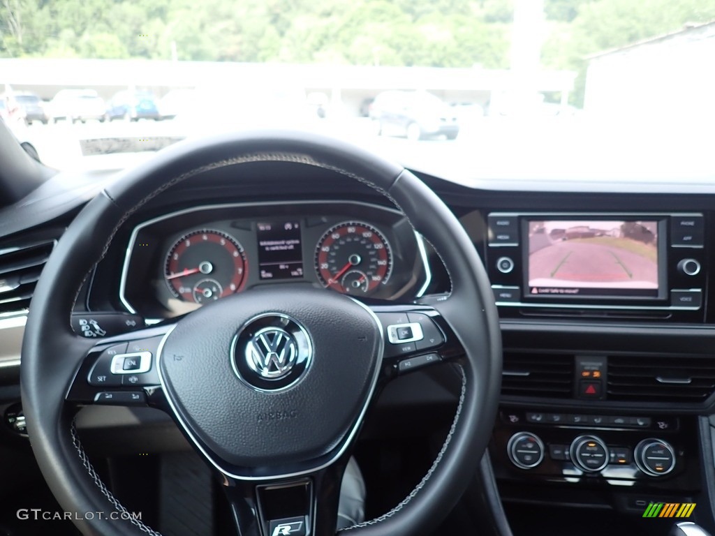 2020 Volkswagen Jetta R-Line Storm Gray Dashboard Photo #142463188