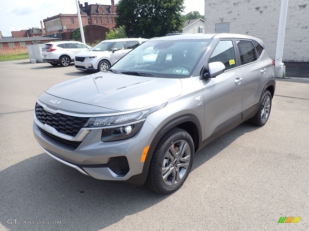 2022 Seltos LX AWD - Steel Gray / Black photo #5