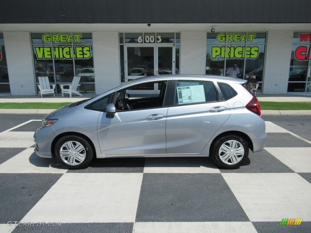 Lunar Silver Metallic Honda Fit