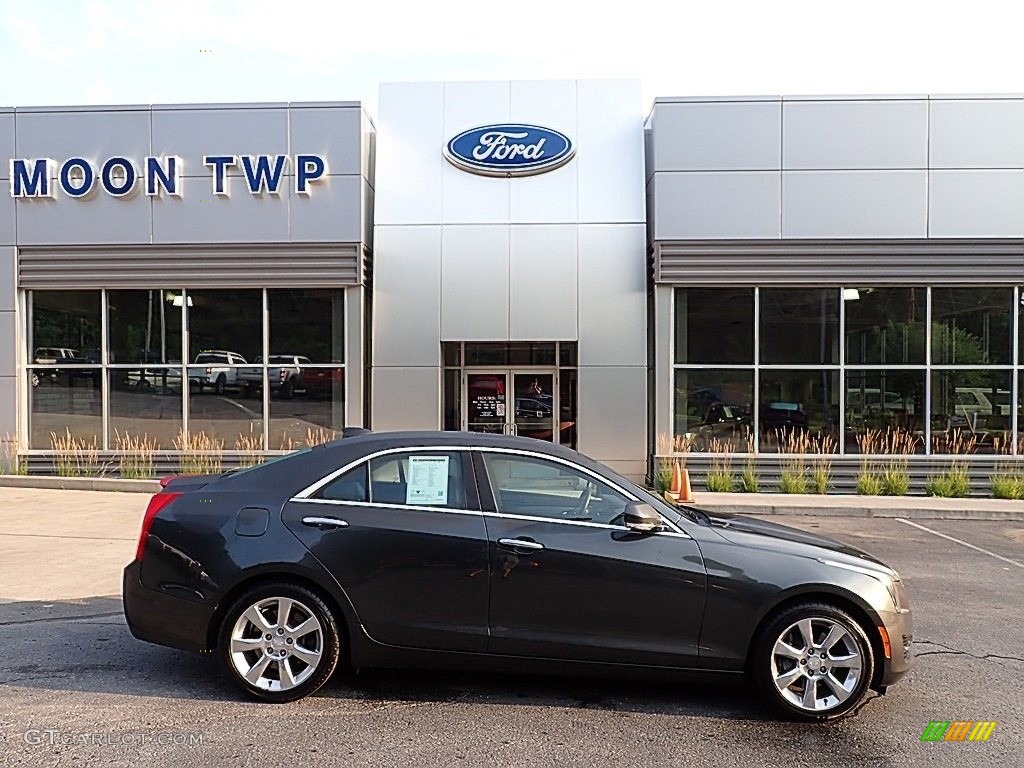 2016 ATS 2.0T Luxury AWD Sedan - Phantom Gray Metallic / Jet Black photo #1