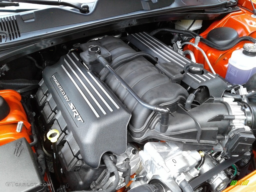 2021 Dodge Challenger R/T Scat Pack 392 SRT 6.4 Liter HEMI OHV-16 Valve VVT MDS V8 Engine Photo #142465349