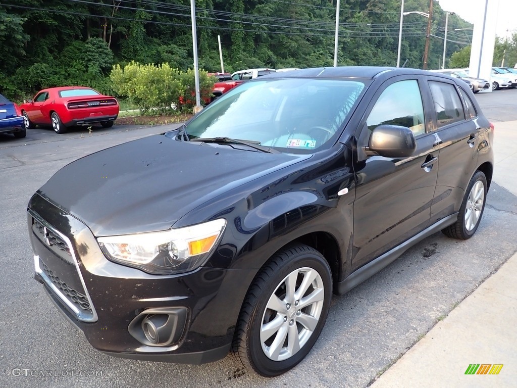 Labrador Black Pearl 2013 Mitsubishi Outlander Sport ES 4WD Exterior Photo #142466207