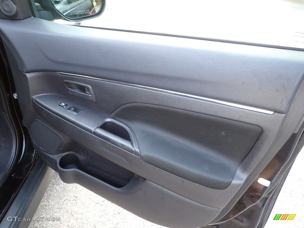 2013 Outlander Sport ES 4WD - Labrador Black Pearl / Black photo #14