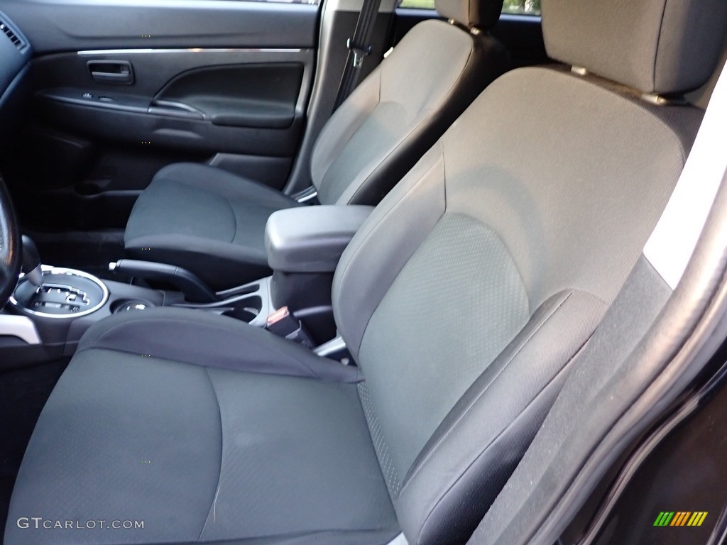 2013 Outlander Sport ES 4WD - Labrador Black Pearl / Black photo #17