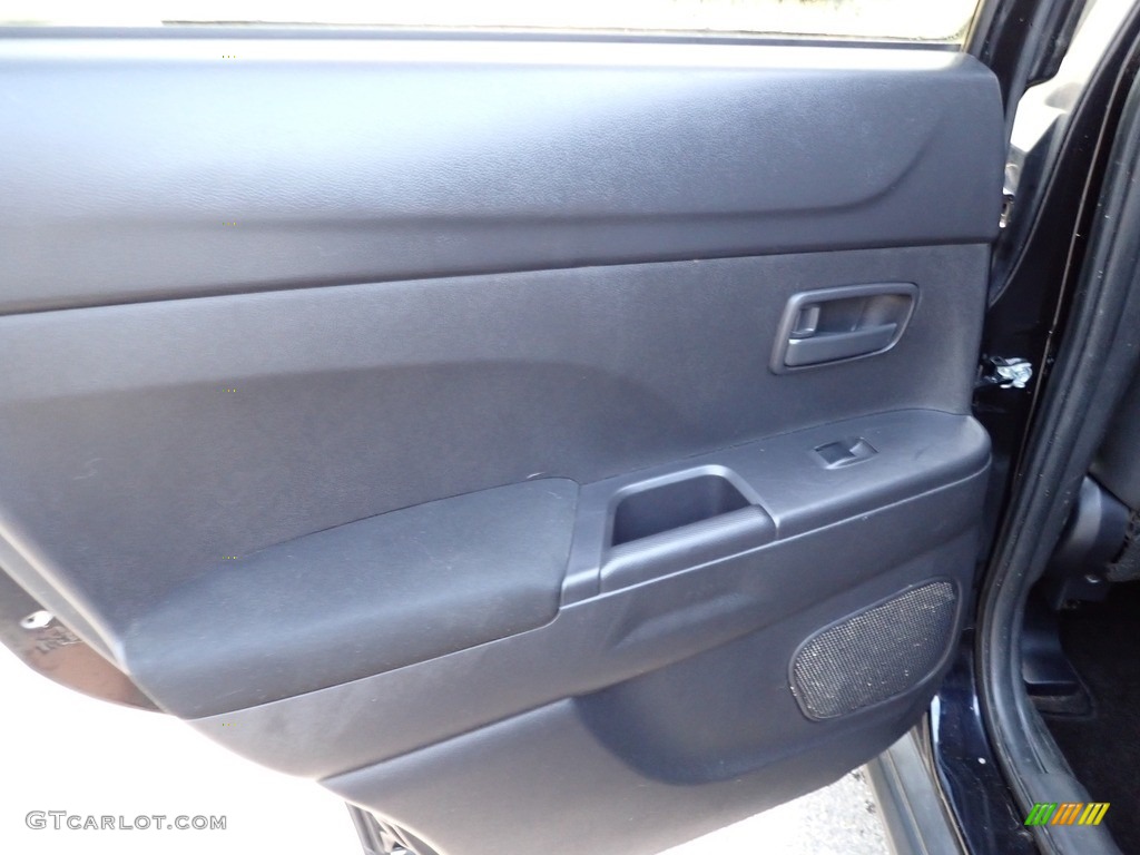 2013 Outlander Sport ES 4WD - Labrador Black Pearl / Black photo #20