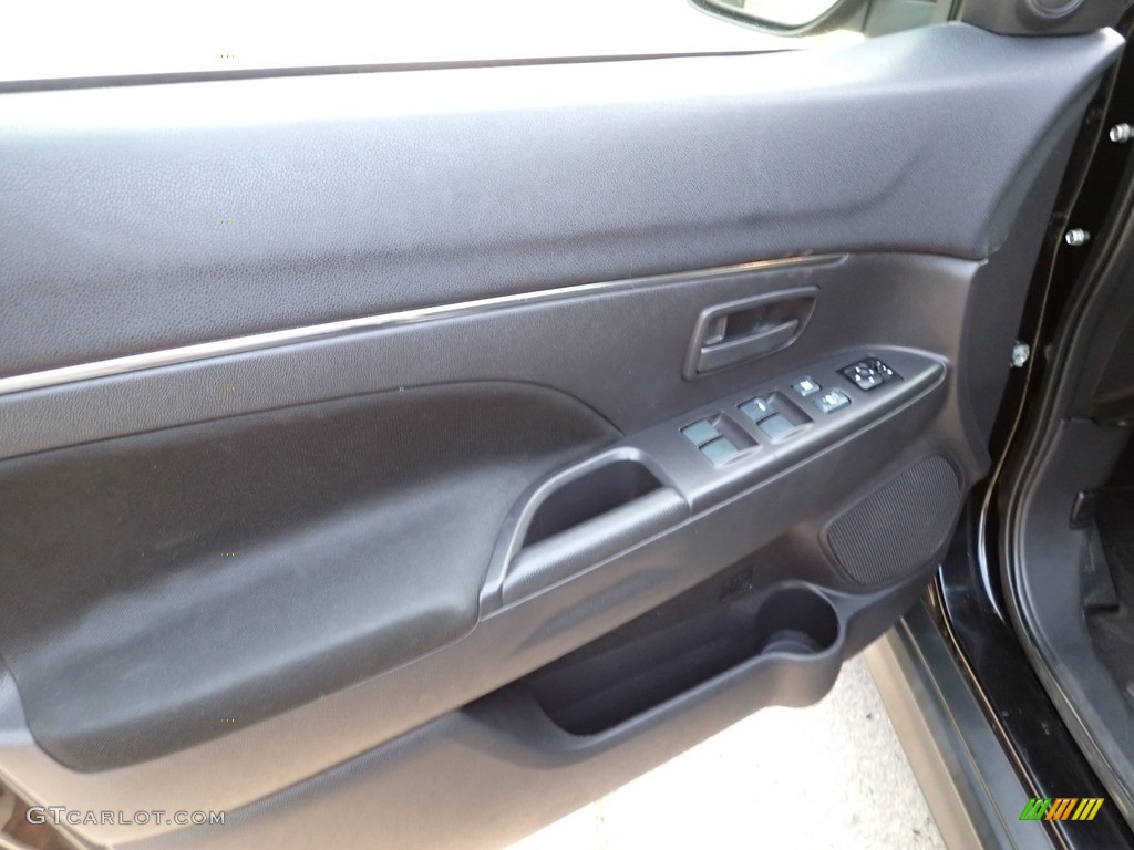 2013 Outlander Sport ES 4WD - Labrador Black Pearl / Black photo #21