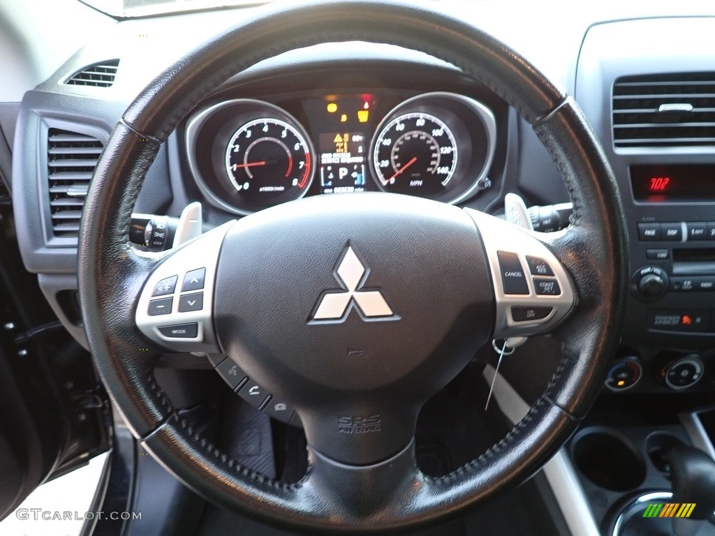 2013 Mitsubishi Outlander Sport ES 4WD Steering Wheel Photos