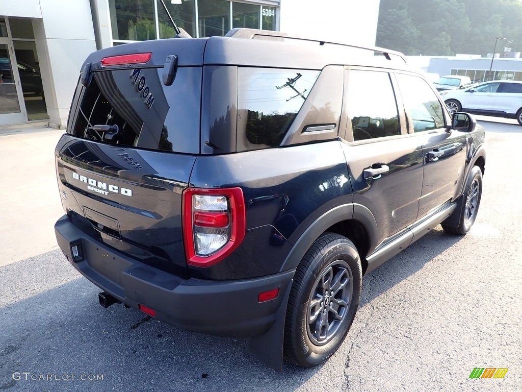 2021 Bronco Sport Big Bend 4x4 - Alto Blue Metallic / Medium Dark Slate photo #2