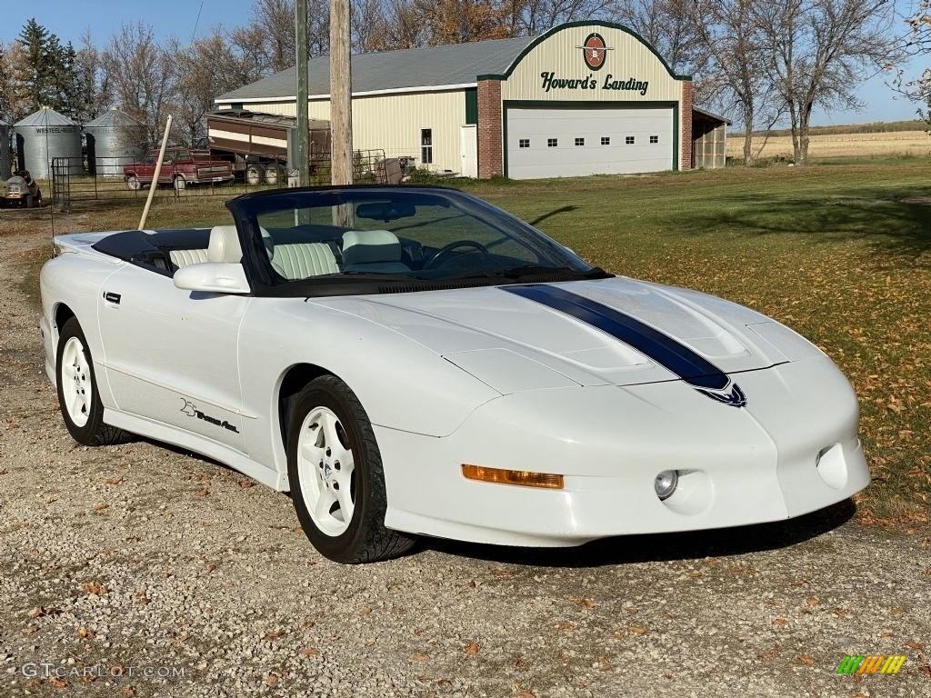 Bright White 1994 Pontiac Firebird Trans Am Convertible 25th Anniversary Exterior Photo #142467536