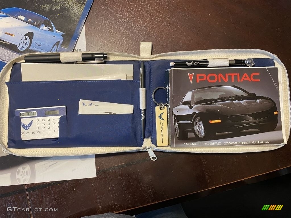 1994 Pontiac Firebird Trans Am Convertible 25th Anniversary Books/Manuals Photo #142467863