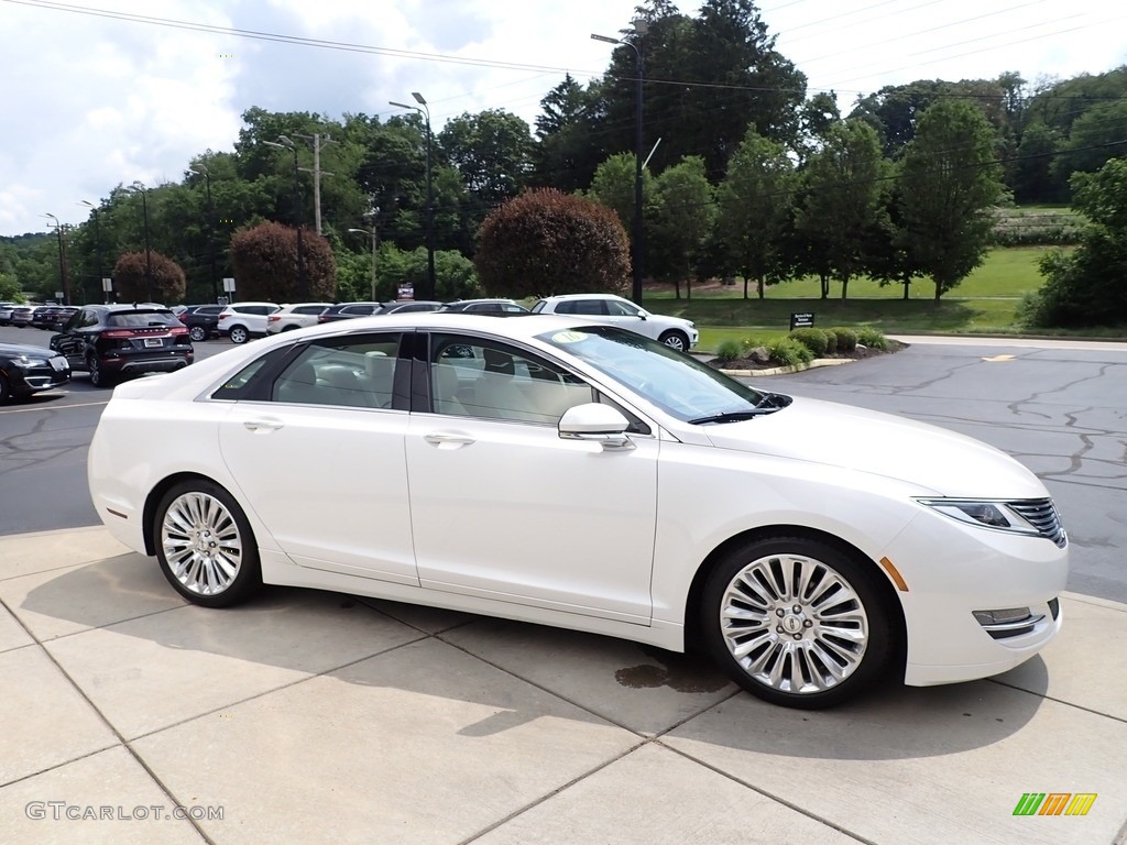 White Platinum 2016 Lincoln MKZ 2.0 AWD Exterior Photo #142468892