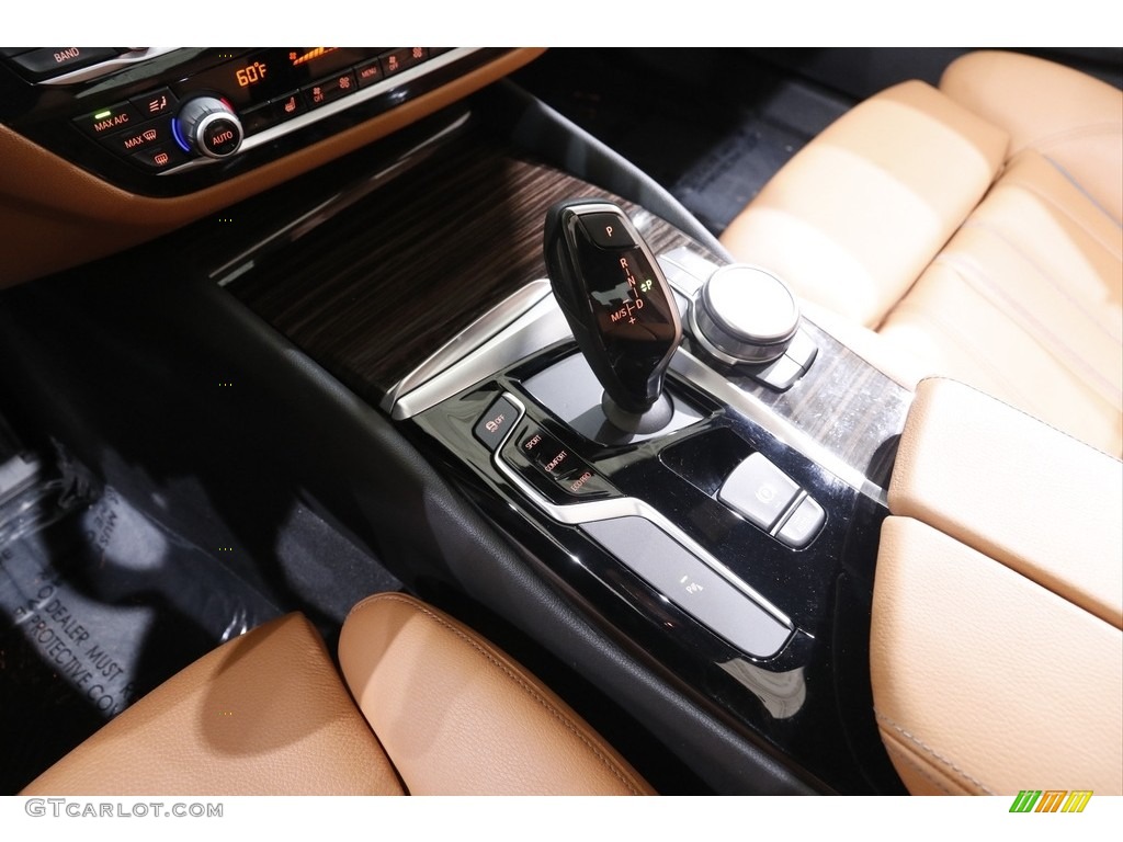 2018 5 Series 530i xDrive Sedan - Dark Graphite Metallic / Cognac photo #15