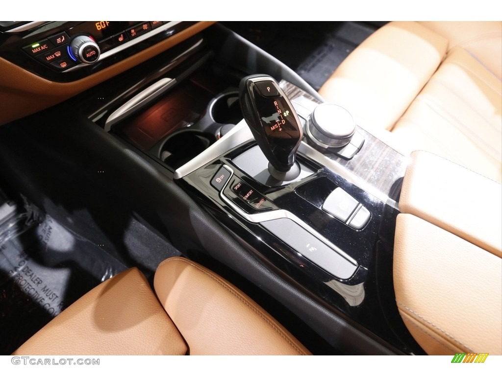 2018 5 Series 530i xDrive Sedan - Dark Graphite Metallic / Cognac photo #16