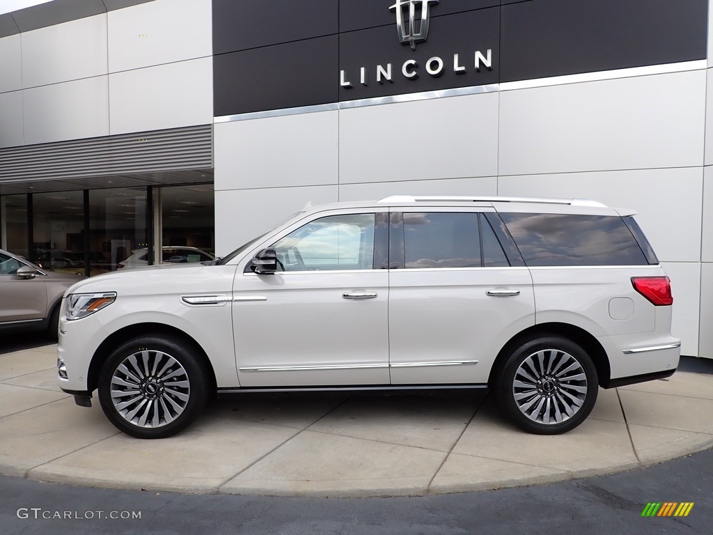 Ceramic Pearl Metallic Tri-Coat 2019 Lincoln Navigator Reserve 4x4 Exterior Photo #142469267