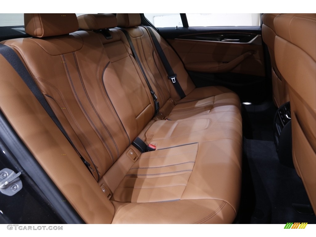 2018 5 Series 530i xDrive Sedan - Dark Graphite Metallic / Cognac photo #19