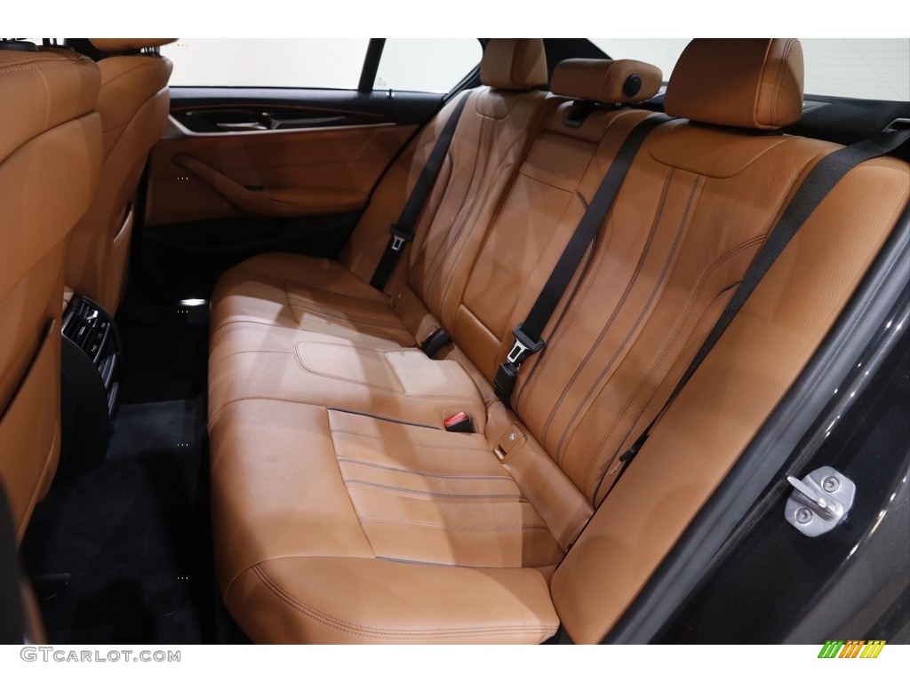 2018 5 Series 530i xDrive Sedan - Dark Graphite Metallic / Cognac photo #20