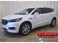 White Frost Tricoat 2021 Buick Enclave Avenir AWD