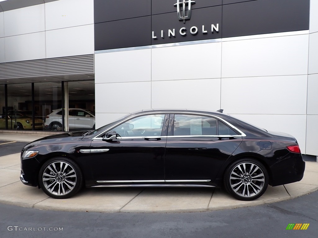 2019 Continental Reserve AWD - Infinite Black Metallic / Ebony photo #2