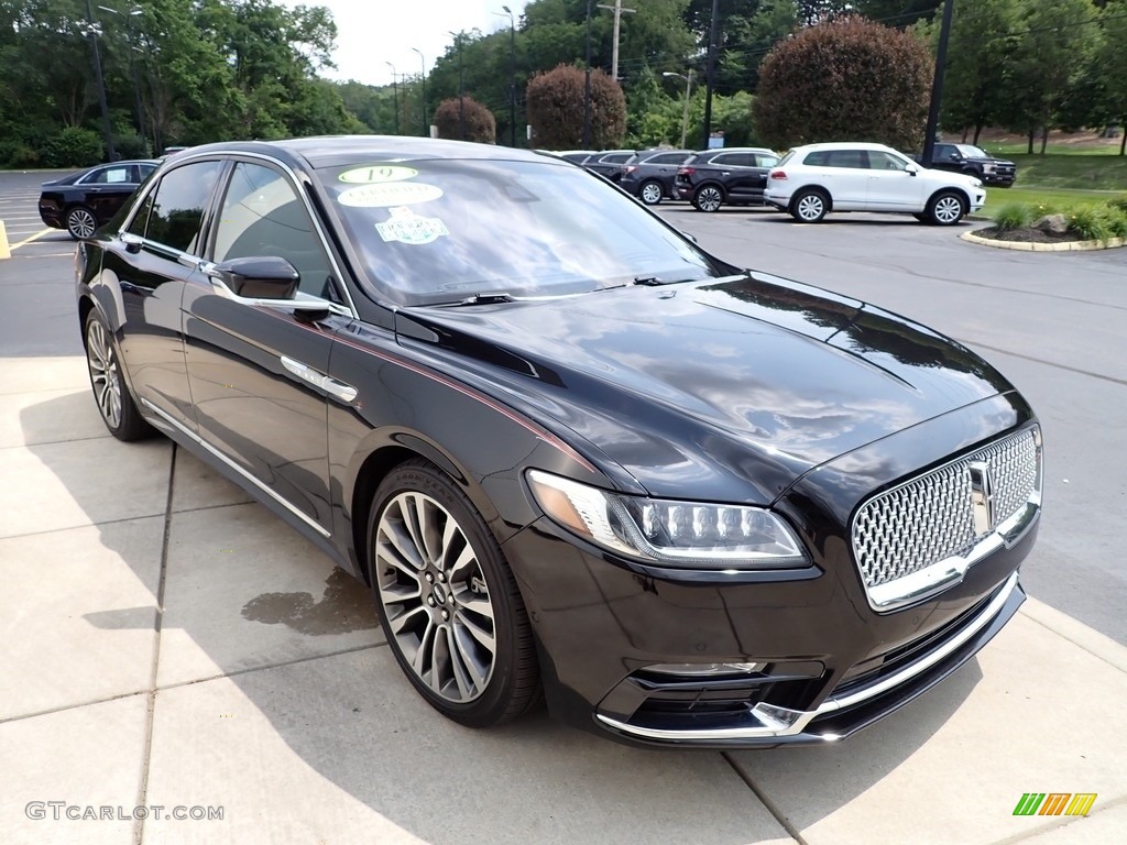 Infinite Black Metallic 2019 Lincoln Continental Reserve AWD Exterior Photo #142469930