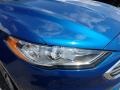 2017 Lightning Blue Ford Fusion S  photo #4