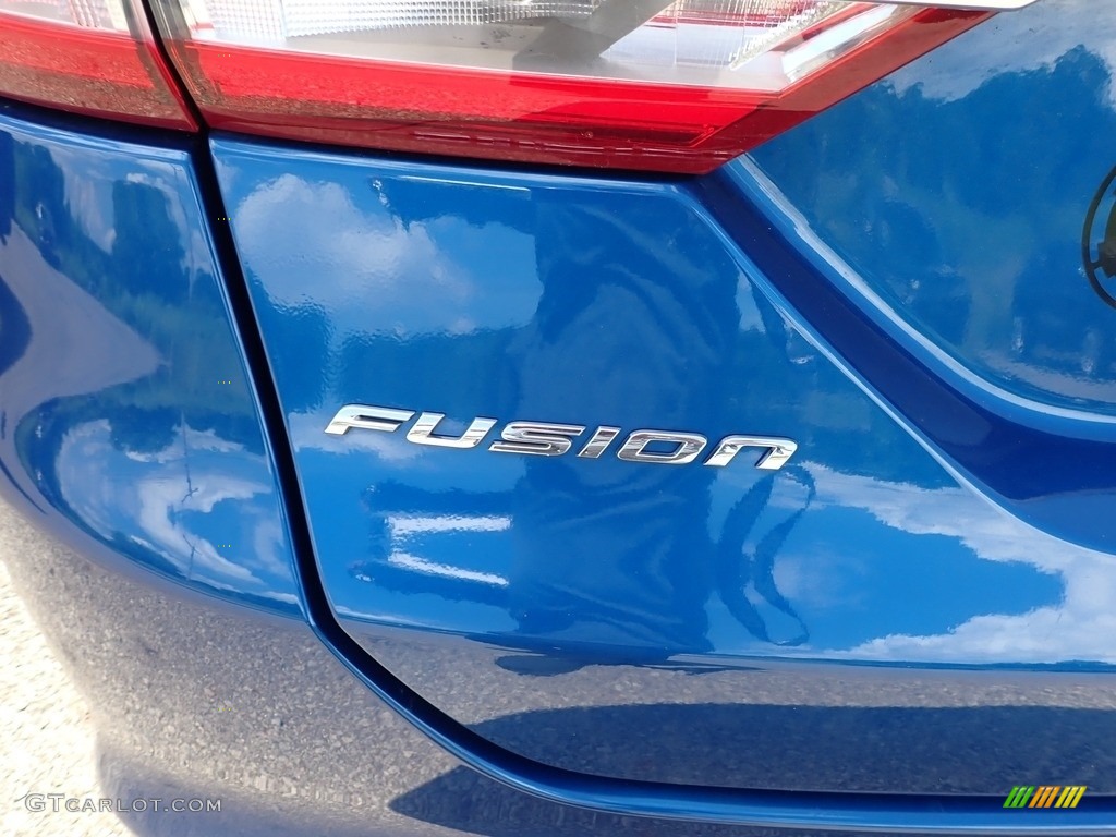 2017 Fusion S - Lightning Blue / Ebony photo #7