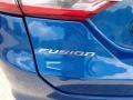 2017 Lightning Blue Ford Fusion S  photo #7