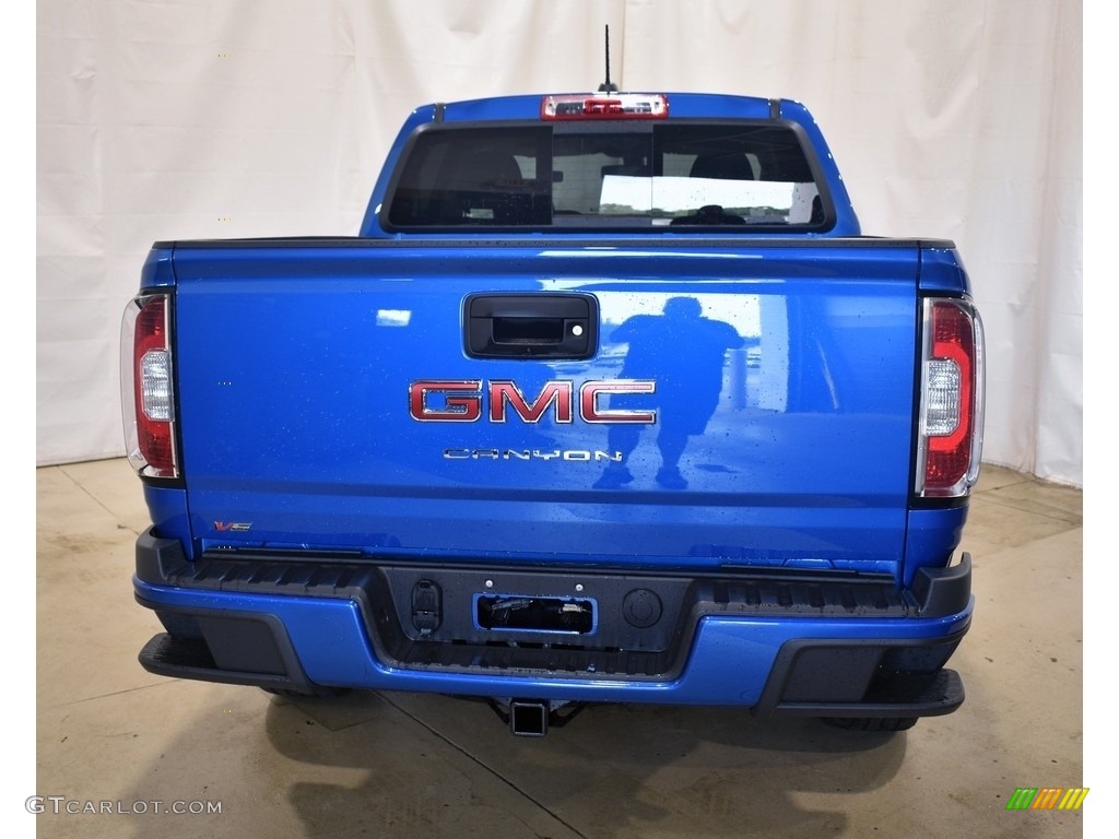 2021 Canyon Elevation Crew Cab 4WD - Dynamic Blue Metallic / Jet Black photo #3