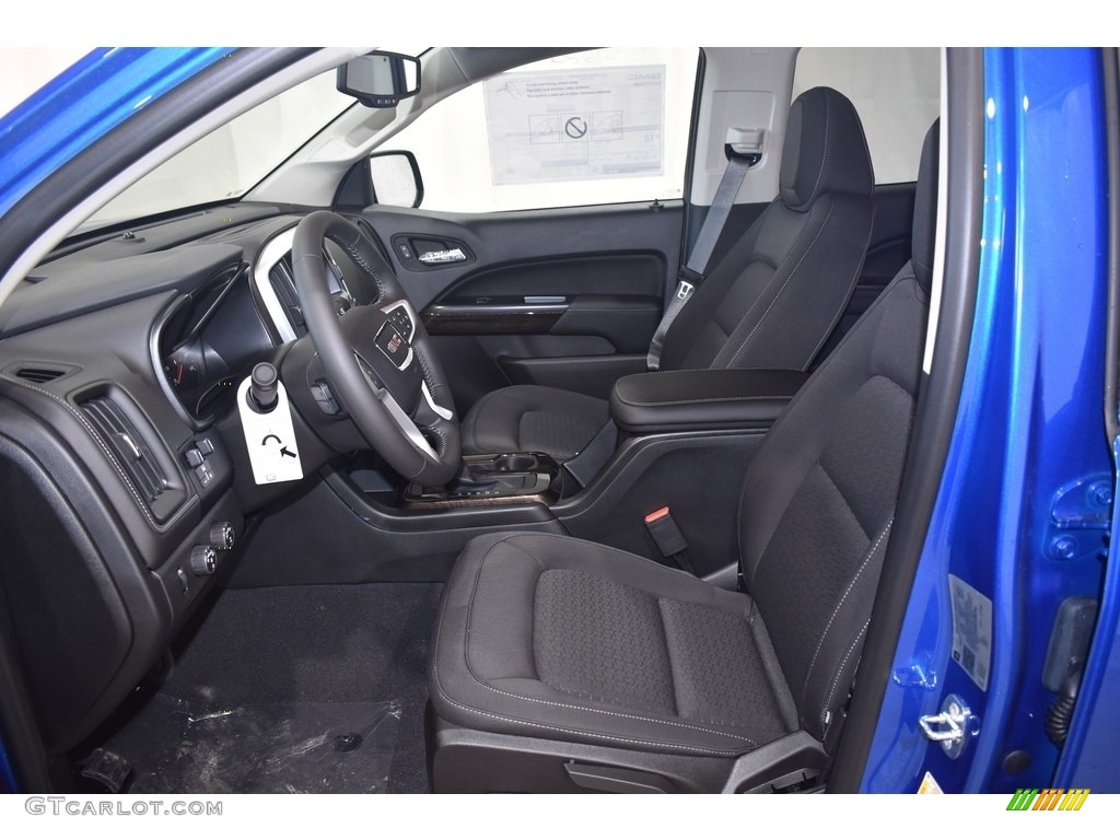 2021 Canyon Elevation Crew Cab 4WD - Dynamic Blue Metallic / Jet Black photo #6